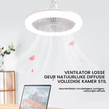 Afbeelding in Gallery-weergave laden, 2-in-1 LED-ventilatorlamp voor aromatherapie