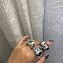 Afbeelding in Gallery-weergave laden, Ring met echt horloge voor koppels