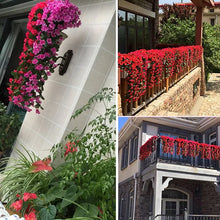 Afbeelding in Gallery-weergave laden, Levendige kunstmatige hangende orchideeƫn tros