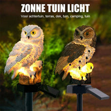 Afbeelding in Gallery-weergave laden, Solar uil vormige lichten outdoor tuin licht