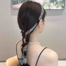Afbeelding in Gallery-weergave laden, Retro hoofdband met lang lint