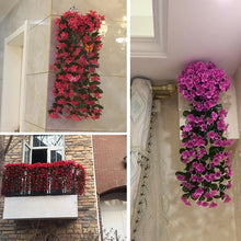 Afbeelding in Gallery-weergave laden, Levendige kunstmatige hangende orchideeƫn tros