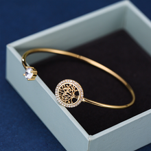 Afbeelding in Gallery-weergave laden, Zirkoon Armband De Levensboom
