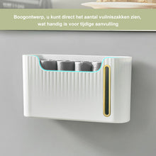 Afbeelding in Gallery-weergave laden, Wandgemonteerde vuilniszakorganizer