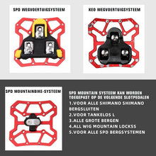 Afbeelding in Gallery-weergave laden, Adapters voor klikpedaalplatform van aluminiumlegering