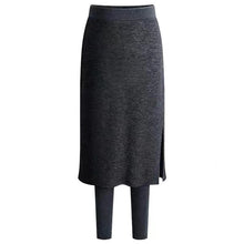 Afbeelding in Gallery-weergave laden, Winter thermische vlies legging met rok