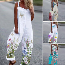 Afbeelding in Gallery-weergave laden, losse jumpsuit van katoen linnen