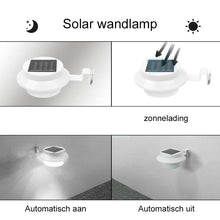 Afbeelding in Gallery-weergave laden, Dakgootverlichting op zonne-energie (2stukken)
