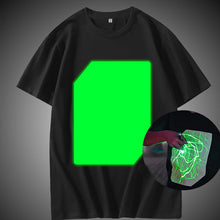 Afbeelding in Gallery-weergave laden, Glowing interactive T-shirt