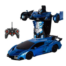 Afbeelding in Gallery-weergave laden, Afstandsbediening transformerende robotauto