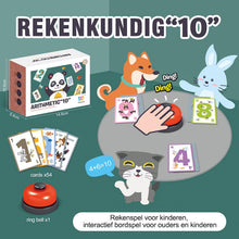 Afbeelding in Gallery-weergave laden, Sank rekenkundige "10" kaarten voor kinderen