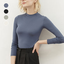 Afbeelding in Gallery-weergave laden, 🤎Women's Slim Fit Turtleneck Long Sleeve