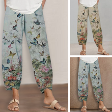 Afbeelding in Gallery-weergave laden, trainingsbroek met vlinderprint