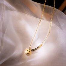 Afbeelding in Gallery-weergave laden, Geometrische smiley ketting