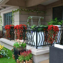 Afbeelding in Gallery-weergave laden, Levendige kunstmatige hangende orchideeƫn tros