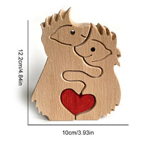 Afbeelding in Gallery-weergave laden, Moederdag dier houten ornament
