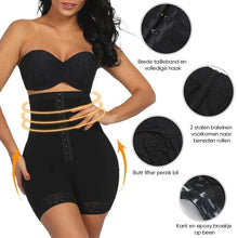 Afbeelding in Gallery-weergave laden, Bodyshaping slipje met hoge taille en compressiegordel