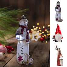 Afbeelding in Gallery-weergave laden, Snowman with Lantern decoration