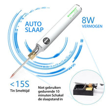 Afbeelding in Gallery-weergave laden, USB Portable Electric Soldering Iron Set