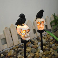 Afbeelding in Gallery-weergave laden, Schedel Kraai Lamp