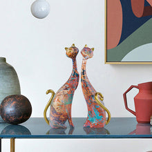 Afbeelding in Gallery-weergave laden, Kat Lover Standbeeld Ornament Artistiek Creatief Cadeau