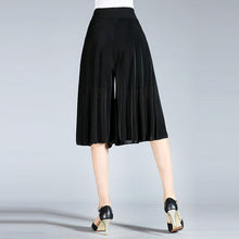 Afbeelding in Gallery-weergave laden, Culottes met wijde pijpen voor dames in vintage stijl