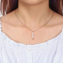 Afbeelding in Gallery-weergave laden, Zirkoon en diamanten ketting