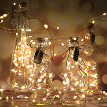 Afbeelding in Gallery-weergave laden, Kerst USB-afstandsbediening koperdraad lichtsnaar