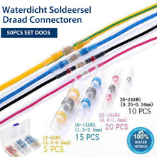 Afbeelding in Gallery-weergave laden, Nieuwe waterdichte soldeerdraadconnectoren