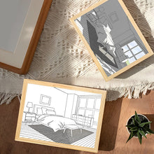 Afbeelding in Gallery-weergave laden, Verlichting Schilderij Decoratie