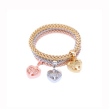 Afbeelding in Gallery-weergave laden, Meerlaagse armbanden voor dames (3 kleuren/set)