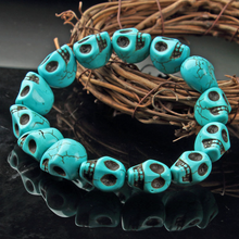 Afbeelding in Gallery-weergave laden, 🎃HALLOWEEN🎃Schedel Stijl Strand Armband