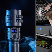 Afbeelding in Gallery-weergave laden, Oplaadbare tactische laserzaklamp met hoge lumen