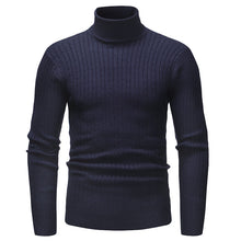 Afbeelding in Gallery-weergave laden, Men's Knitted Turtleneck Sweater
