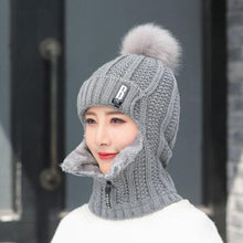 Afbeelding in Gallery-weergave laden, Winter Siamese Windvaste Muts