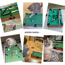 Afbeelding in Gallery-weergave laden, Mini-biljarttafel Interactief kattenspeelgoed voor het huishouden