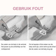 Afbeelding in Gallery-weergave laden, Meetapparaat voor babyvoetlengte