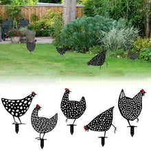 Afbeelding in Gallery-weergave laden, Gesimuleerd kippenornament voor de tuin