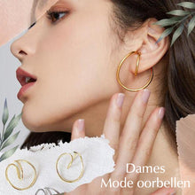 Afbeelding in Gallery-weergave laden, Geometrie Oorbel Oorclip