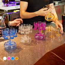 Afbeelding in Gallery-weergave laden, 6 Shotglas dispenser en houder