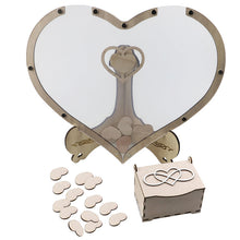 Afbeelding in Gallery-weergave laden, houten hart ornament