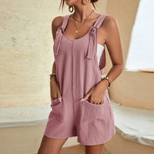Afbeelding in Gallery-weergave laden, Women's Stylish Casual U Neck Short Jumpsuits