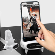 Afbeelding in Gallery-weergave laden, Desktop mobiele telefoonhouder draadloos opladen