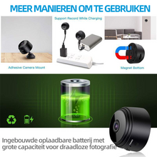 Afbeelding in Gallery-weergave laden, 1080p magnetische wifi-minicamera