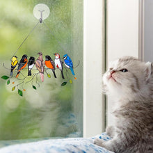 Afbeelding in Gallery-weergave laden, Vogels Glas-in-loodramen šškerstcadeauš¦
