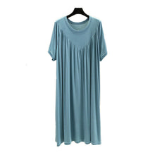 Afbeelding in Gallery-weergave laden, Super Soft Comfortable Short Sleeve Loose Pajama Dress