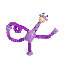 Afbeelding in Gallery-weergave laden, Telescopische giraffe speelgoed met zuignap