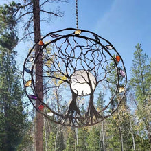 Afbeelding in Gallery-weergave laden, Circle of Life metalen boom wanddecoratie
