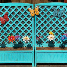 Afbeelding in Gallery-weergave laden, Tuindecoratie Metalen Bloemen