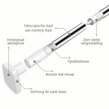 Afbeelding in Gallery-weergave laden, Telescopische kledingstang